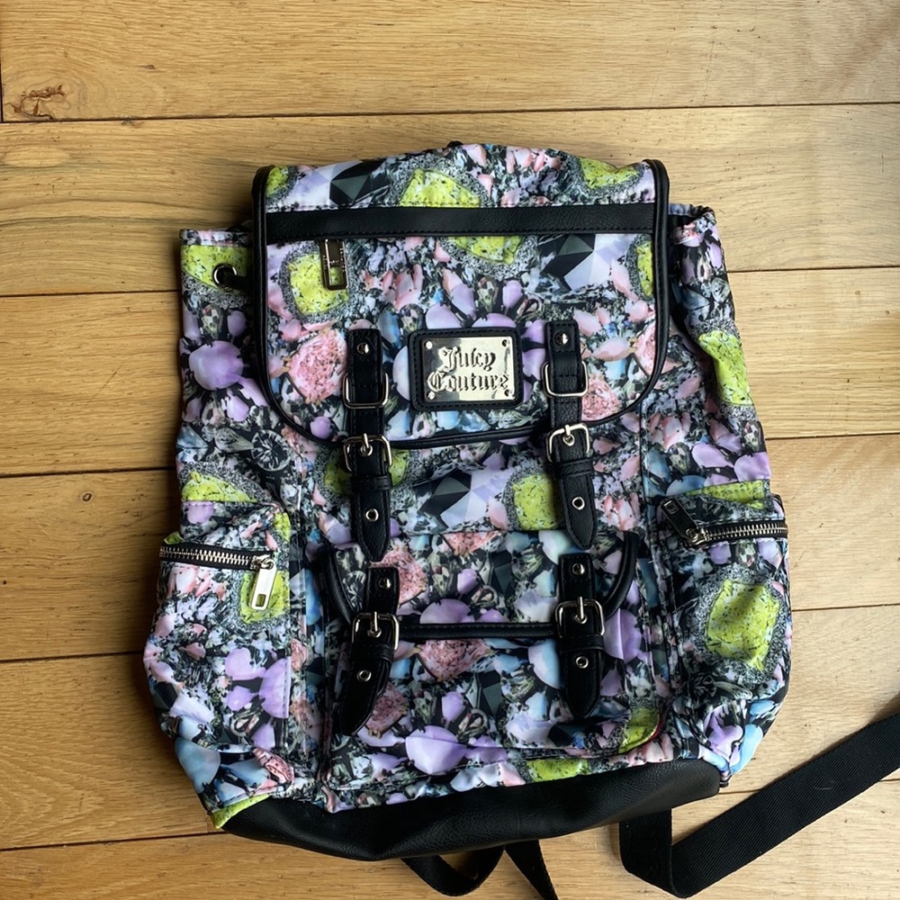 Juicy Couture Floral Backpack